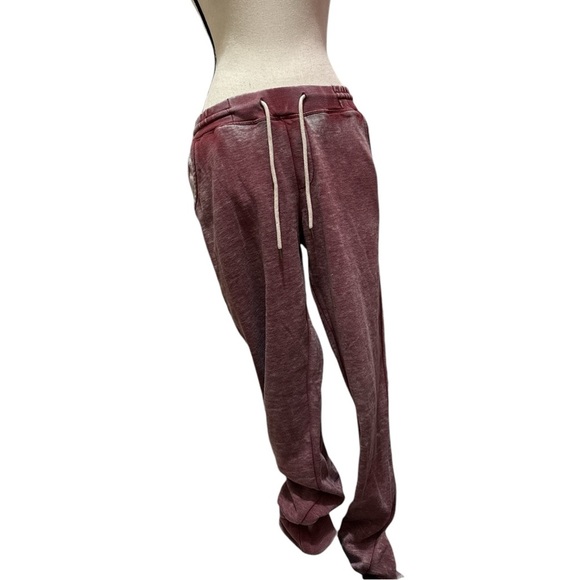 Forever 21 Burnout Joggers – Brick Red, Size XS - Picture 3 of 4
